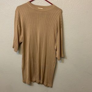 Vintage tan shirt